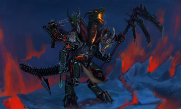 Картинка фэнтези драконы фон дракон