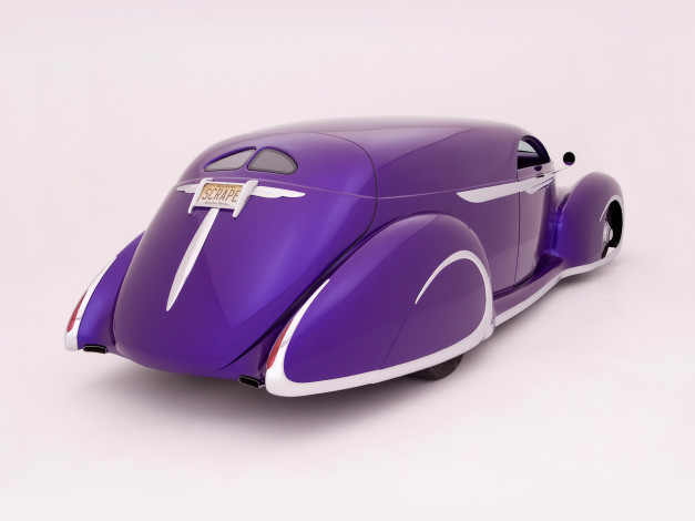 Обои картинки фото lincoln zephyr sedan deco liner 1939 concept 2008, автомобили, lincoln, sedan, zephyr, 1939, concept, 2008, deco, liner