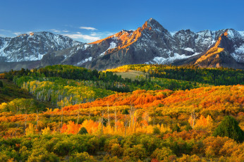 Картинка природа горы простор