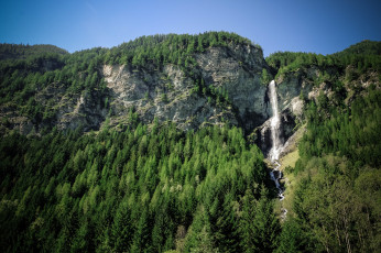 Картинка природа водопады простор