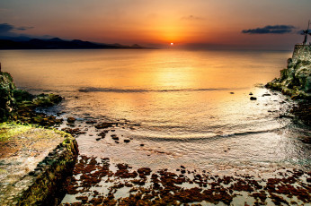 Картинка природа восходы закаты простор