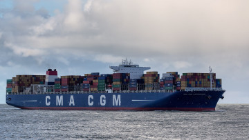 Картинка корабли грузовые+суда контейнеровоз