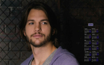 Картинка eshton+katcher календари знаменитости парень актер лицо взгляд