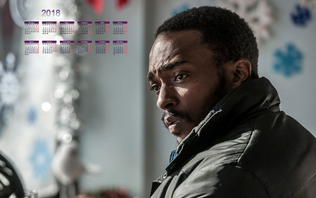 Обои картинки фото entoni maki, календари, знаменитости, мужчина, актер, негр