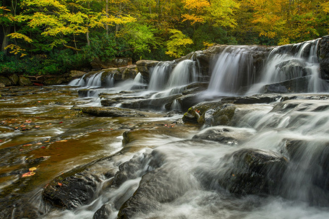 Обои картинки фото природа, водопады, простор