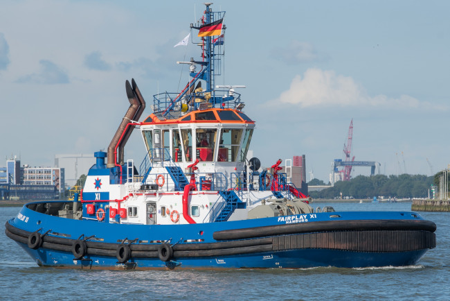 Обои картинки фото корабли, баркасы ,  буксиры, буксир