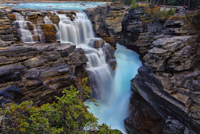 Обои картинки фото природа, водопады, простор