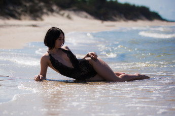 Картинка девушка девушки -unsort+ брюнетки темноволосые модель