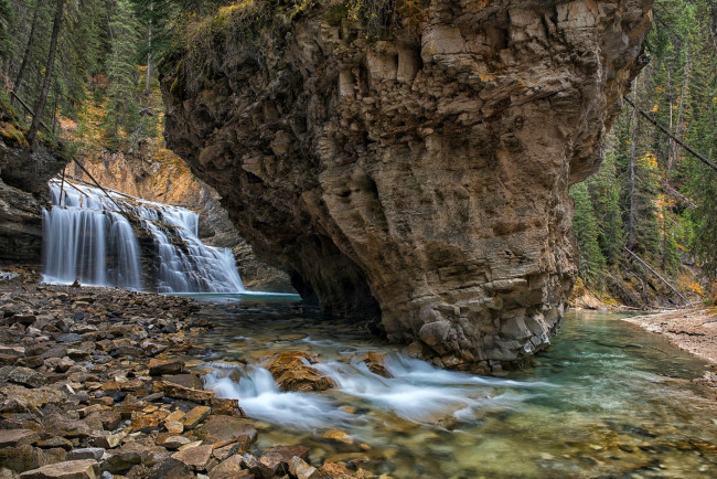 Обои картинки фото природа, водопады, простор