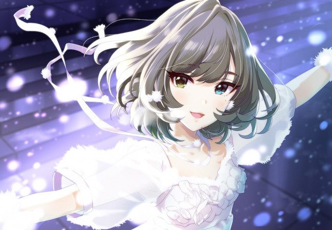 Обои картинки фото аниме, idolm@ster, девушка