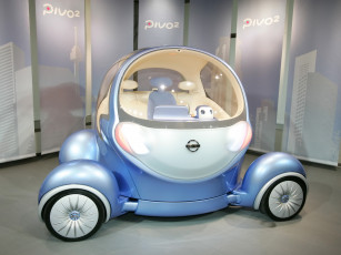 Картинка nissan+pivo-2 автомобили nissan datsun концепт голубой салон
