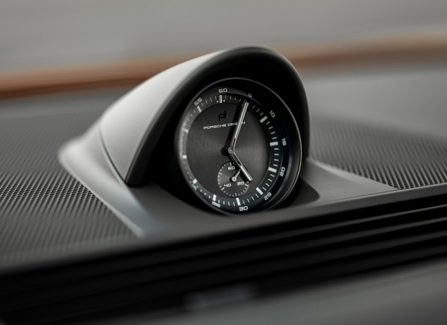 Обои картинки фото автомобили, спидометры, торпедо, porsche, panamera, turbo, s, 2021, часы, торпеда