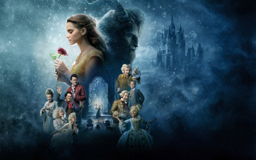 Картинка кино+фильмы beauty+and+the+beast коллаж