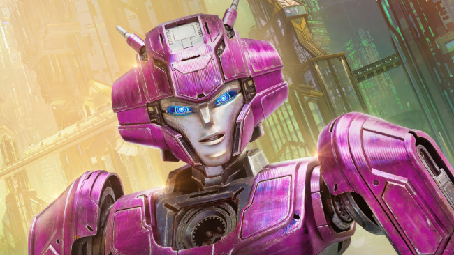 Обои картинки фото transformers one ,  2024 , мультфильмы, transformers one, трансформеры, начало, приключения, семейный, пoстeр, cкарлетт, йоханссон, scarlett, johansson, elita1, озвучка