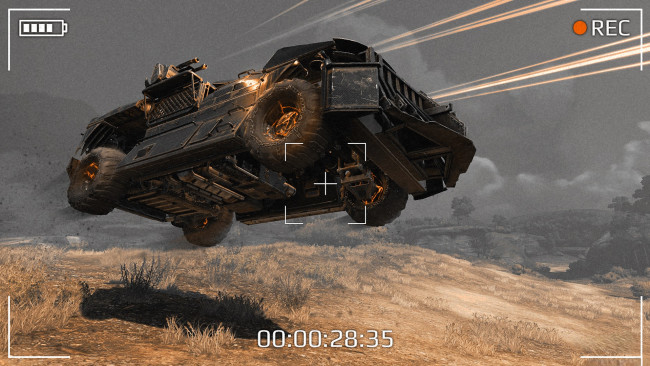 Обои картинки фото видео игры, crossout, техника, оружие, съемка