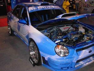 Картинка sub tuning автомобили subaru