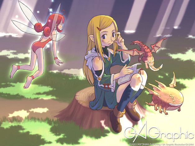 Обои картинки фото аниме, gagraphic