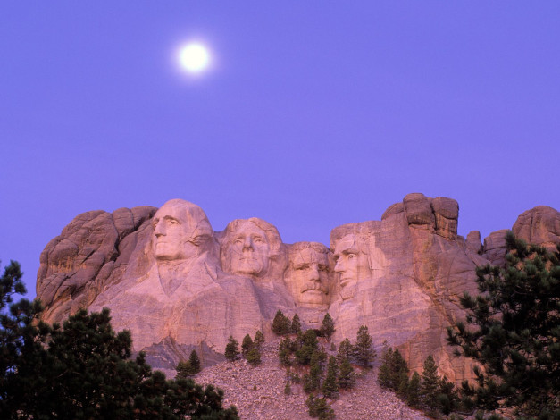 Обои картинки фото mount, rushmore, south, dakota, города