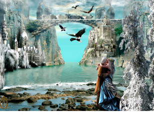 Картинка фэнтези эльфы