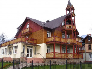 Картинка города здания дома