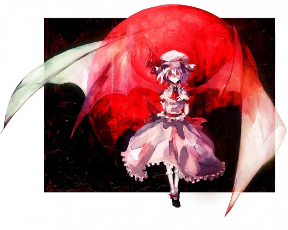 Обои картинки фото аниме, touhou