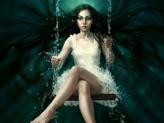 Обои картинки фото фэнтези, девушки