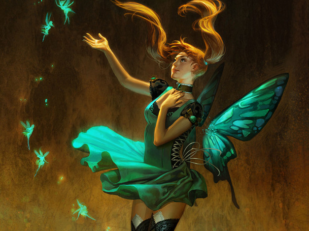 Обои картинки фото фэнтези, феи