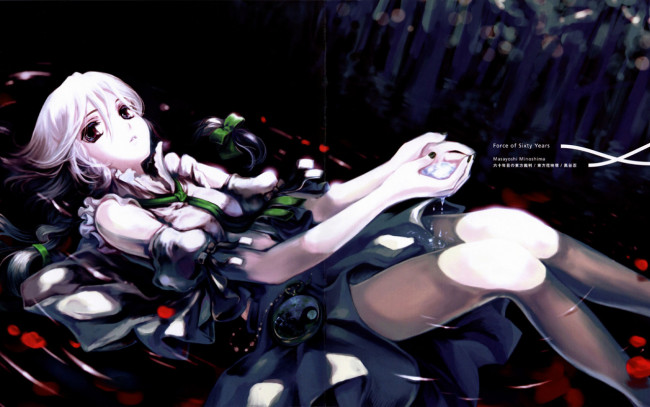 Обои картинки фото аниме, touhou