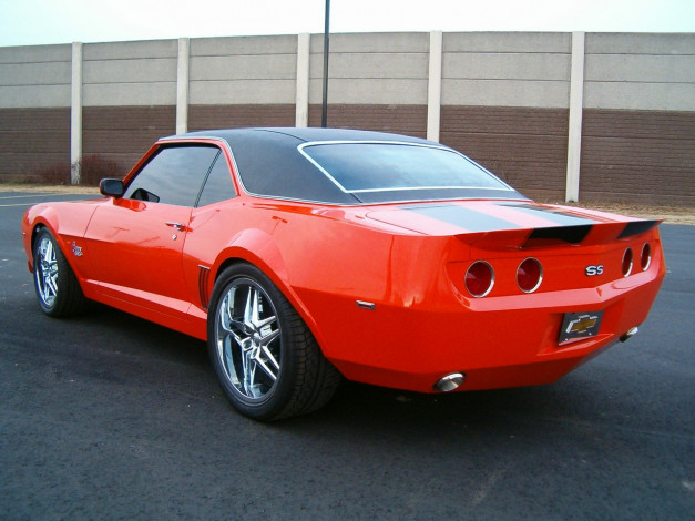 Обои картинки фото автомобили, camaro