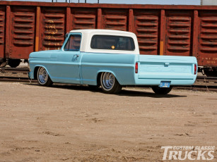 Картинка 1967 ford f150 автомобили custom pick up