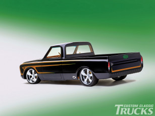 Картинка 1971 chevrolet c10 автомобили custom pick up