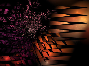 Картинка 3д графика fractal фракталы узор абстракция тёмный