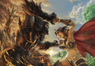 Картинка world of warcraft cataclysm видео игры арт алекстраза