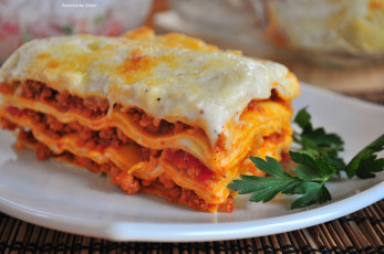 Картинка еда макаронные блюда лазанья