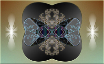 Картинка 3д графика fractal фракталы абстракция узор