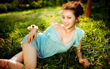 Картинка -Unsort+Азиатки девушки unsort азиатки девушка трава