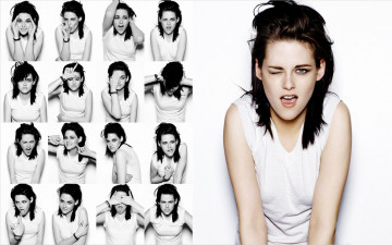 Картинка Kristen+Stewart девушки   фотоколлаж жесты