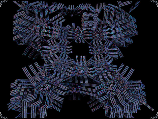 Обои картинки фото 3д, графика, fractal, фракталы, абстракция, узор, тёмный