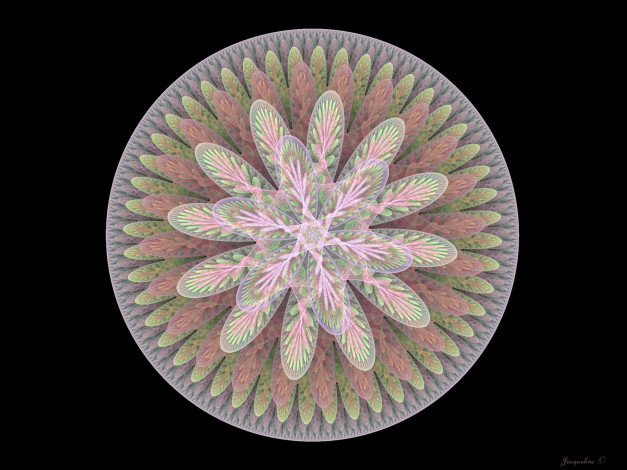 Обои картинки фото 3д, графика, fractal, фракталы, абстракция, узор