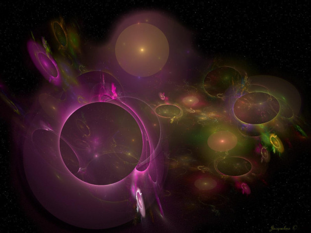 Обои картинки фото 3д, графика, fractal, фракталы, узор, фон, тёмный, абстракция