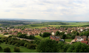 Картинка англия bolsover города пейзажи дома пейзаж