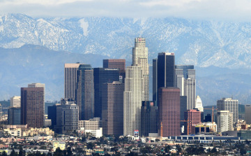Картинка города панорамы los angeles