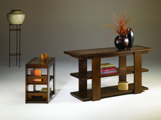 Обои картинки фото интерьер, мебель, вазы, тумбочки