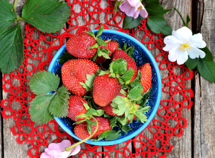 Картинка еда клубника +земляника