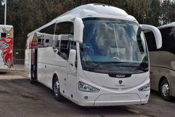 Картинка scania+irizar+i6 автомобили автобусы грузовые швеция дизельные двигатели scania ab судовые