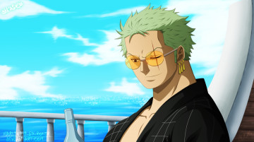 Картинка naruto999+by+roker аниме one+piece one piece roronoa zoro