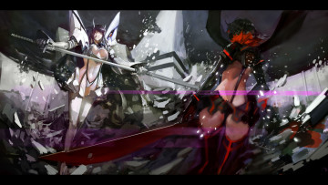 Картинка by+blueman аниме kill+la+kill kill la matoi ryuuko kiryuuin satsuki