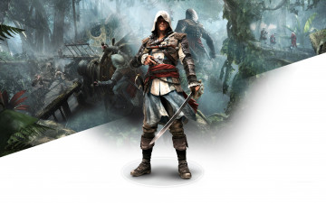 Картинка assassin`s+creed+iv +black+flag видео+игры