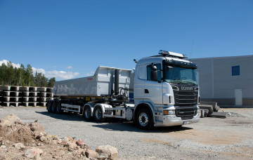 Картинка scania+r+560 автомобили scania швеция ab грузовые автобусы судовые дизельные двигатели