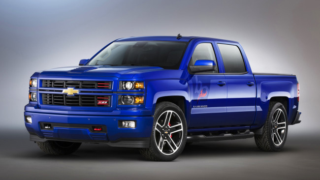 Обои картинки фото chevrolet silverado, автомобили, chevrolet, легковые, gm, division, сша, детройт, грузовые